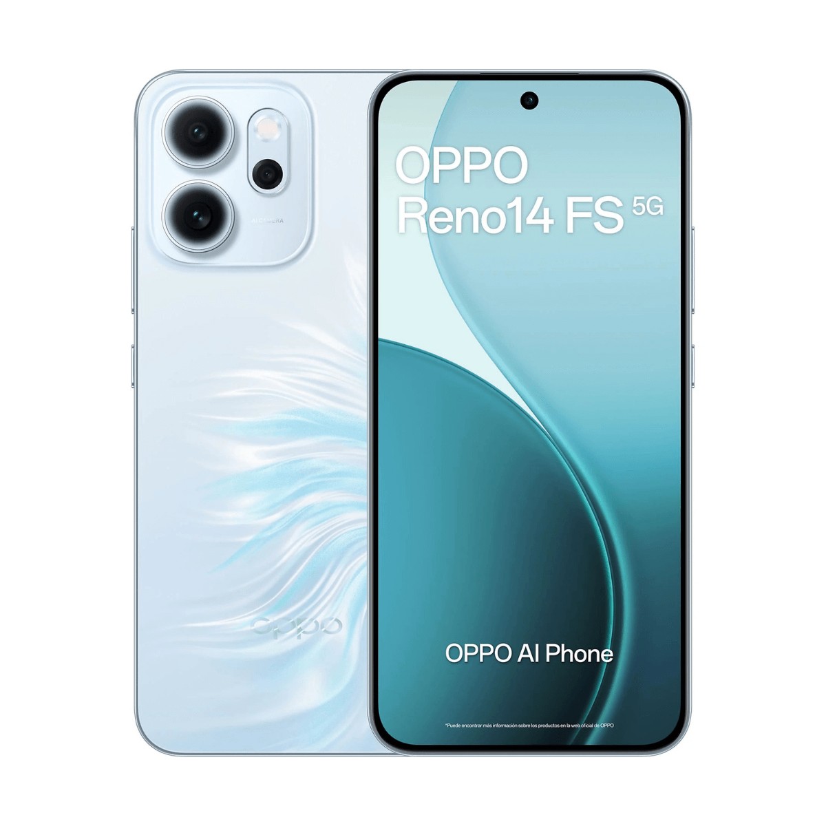OPPO RENO14 FS 5G 12GB/512GB AZUL (OPAL BLUE) DUAL SIM | M�viles libres