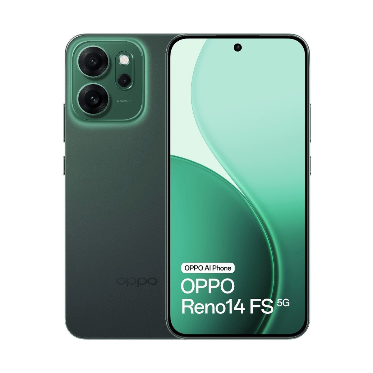 OPPO RENO14 FS 5G 12GB/512GB VERDE (LUMINOUS GREEN) DUAL SIM | M�viles libres