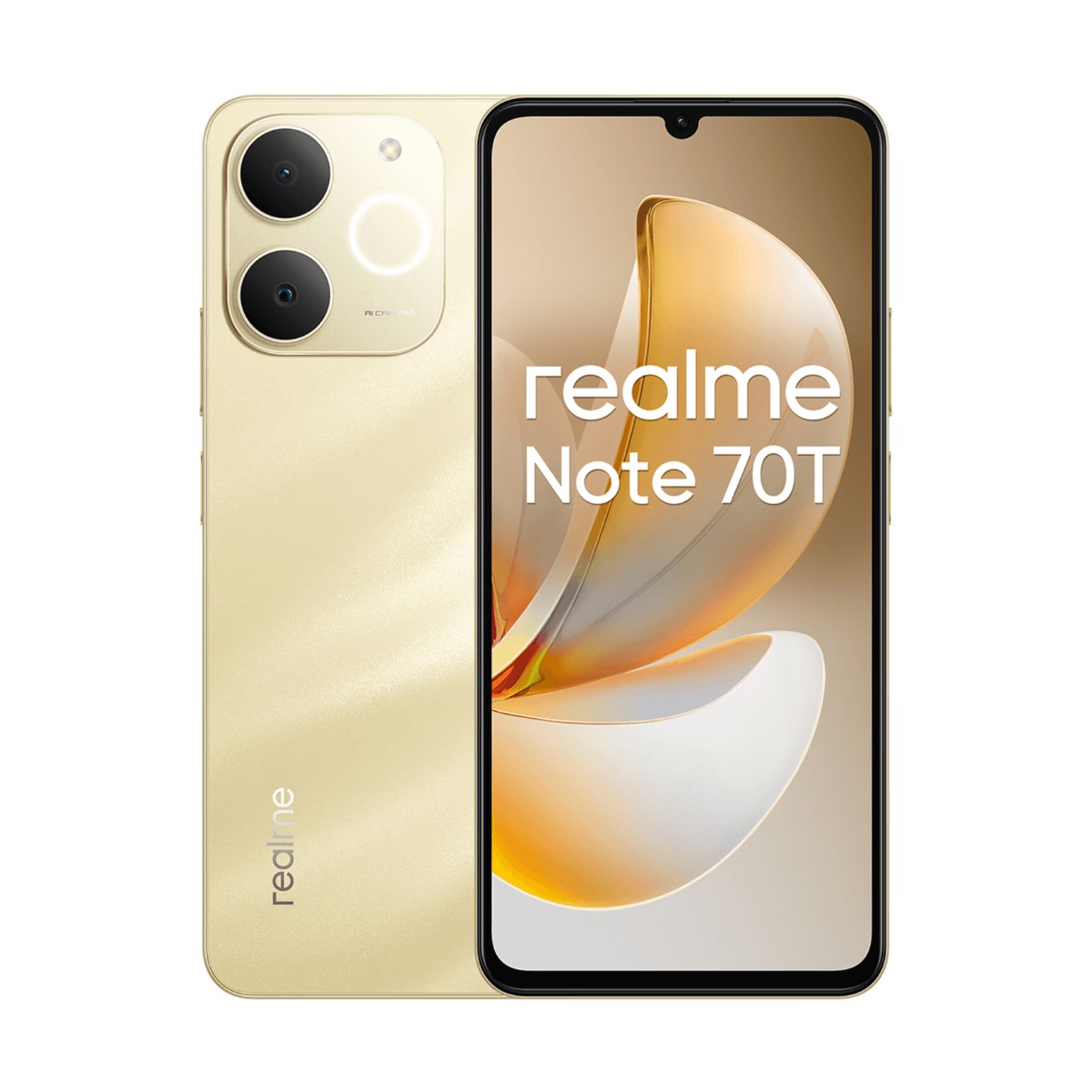 REALME NOTE 70T 4G 4GB/64GB DORADO (GOLD) DUAL SIM | M�viles libres