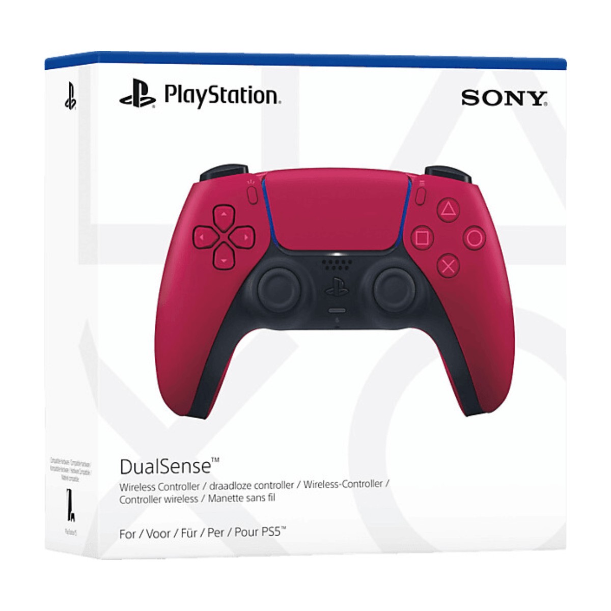 SONY MANDO INALAMBRICO DUALSENSE PARA PS5 ROJO (COSMIC RED)
