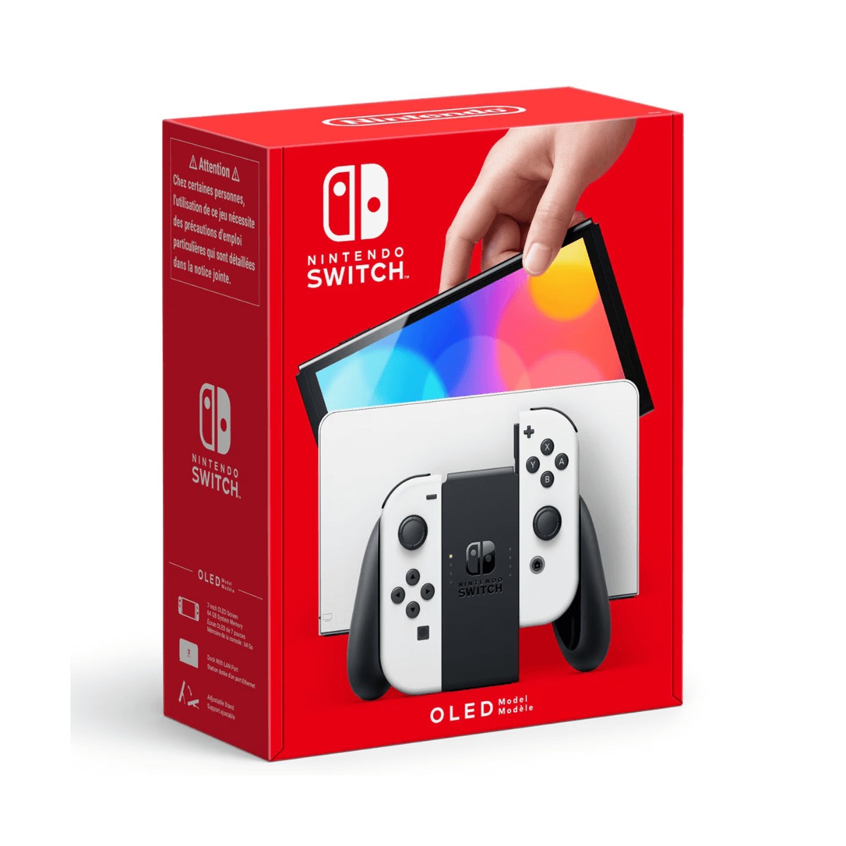CONSOLA NINTENDO SWITCH OLED BLANCA |