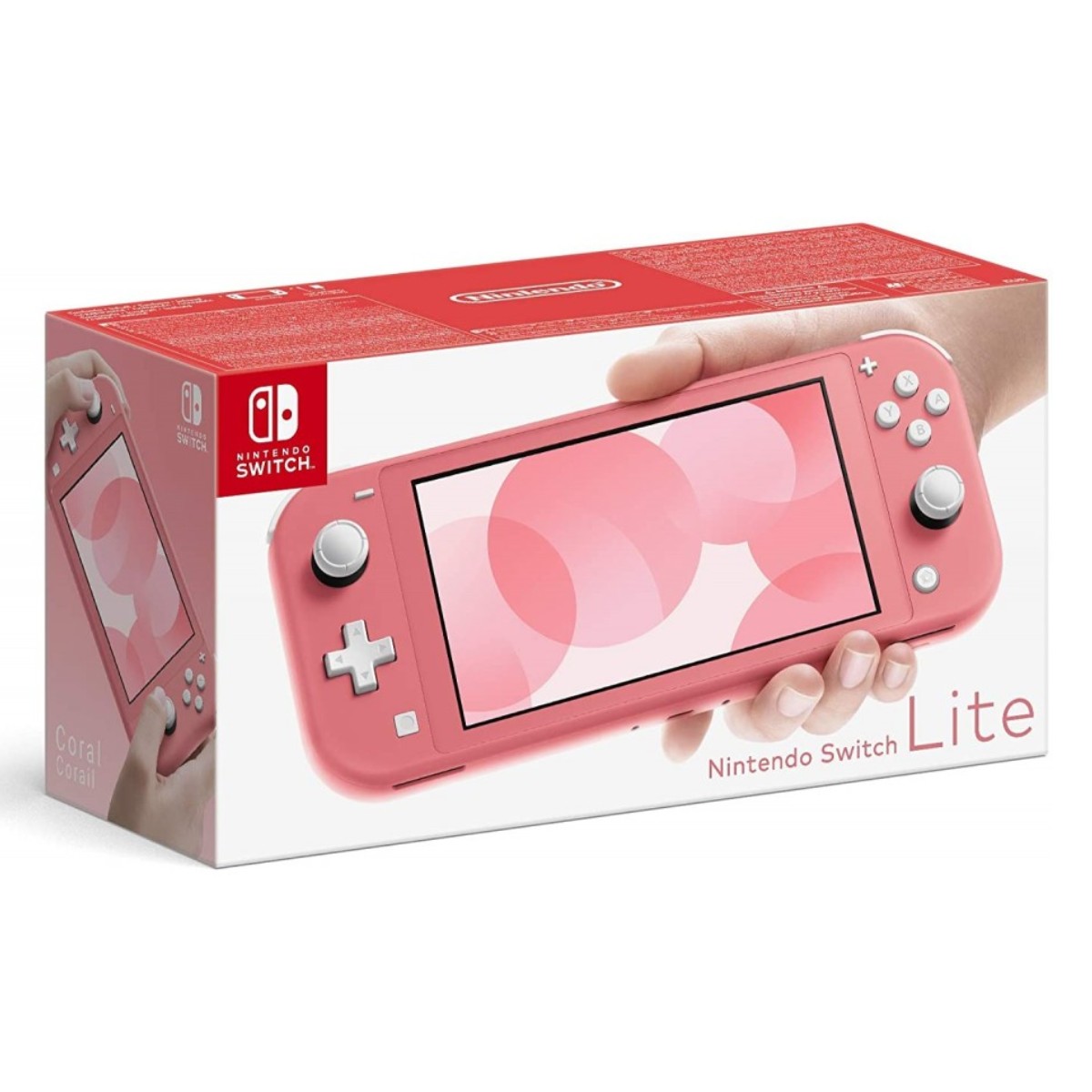 CONSOLA NINTENDO SWITCH LITE CORAL |