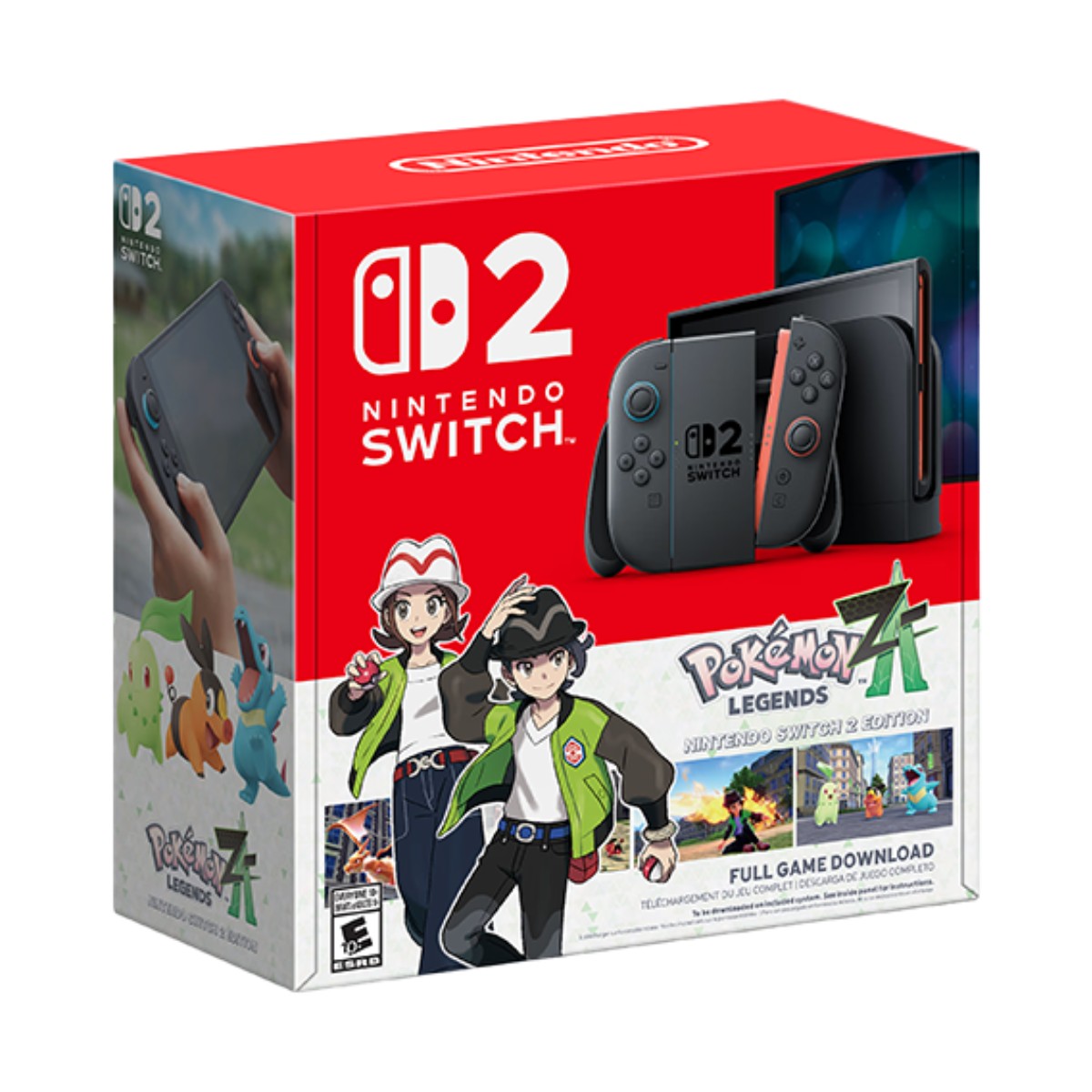 CONSOLA NINTENDO SWITCH 2 NEGRA + LEYENDAS POKEMON: Z-A
