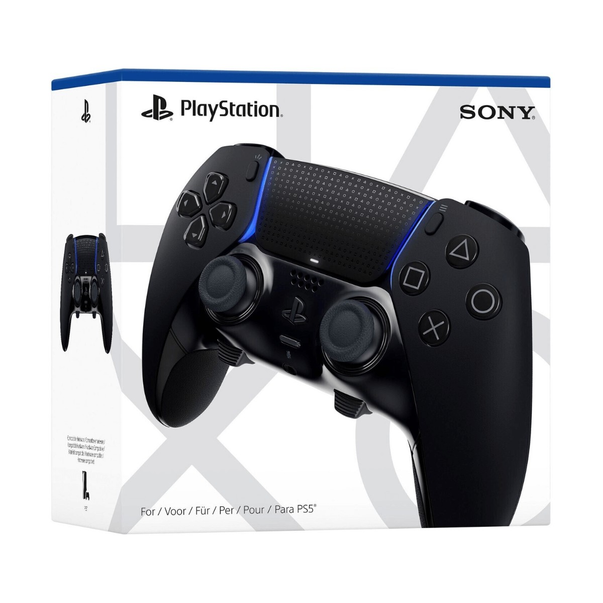 SONY MANDO INALAMBRICO DUALSENSE EDGE PARA PS5 NEGRO (MIDNIGHT BLACK) | Consolas
