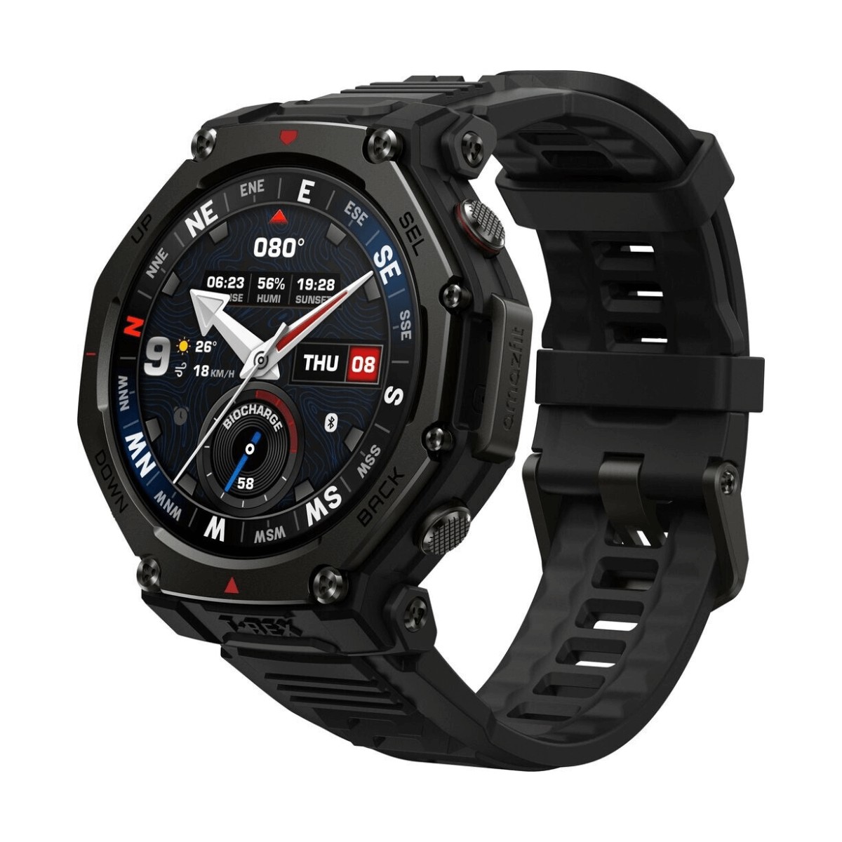 AMAZFIT T-REX 3 PRO GPS 48MM SMARTWATCH NEGRO TACTICO