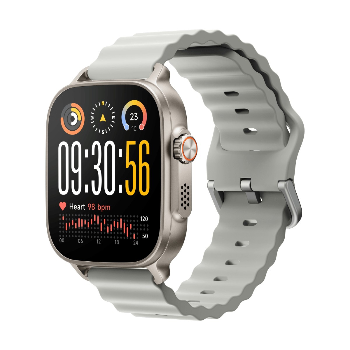REALME WATCH 5 BLUETOOTH SMARTWATCH PLATA (TITANIUM SILVER)