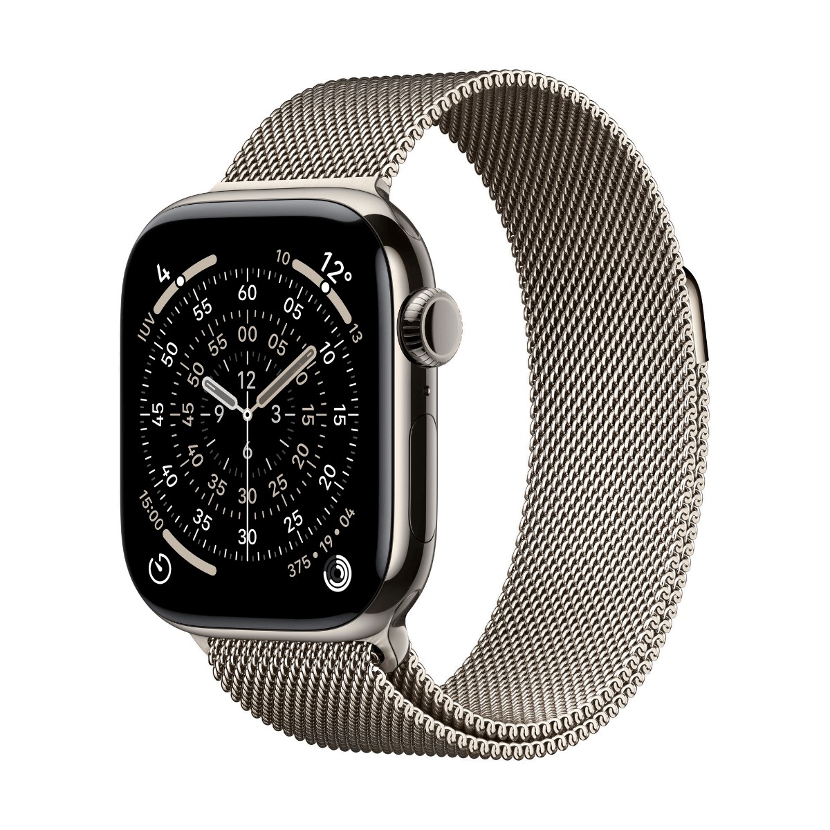 APPLE WATCH SERIES 11 GPS + CELLULAR 42MM TITANIO NATURAL Y CORREA MILANESE LOOP NATURAL | Wearables