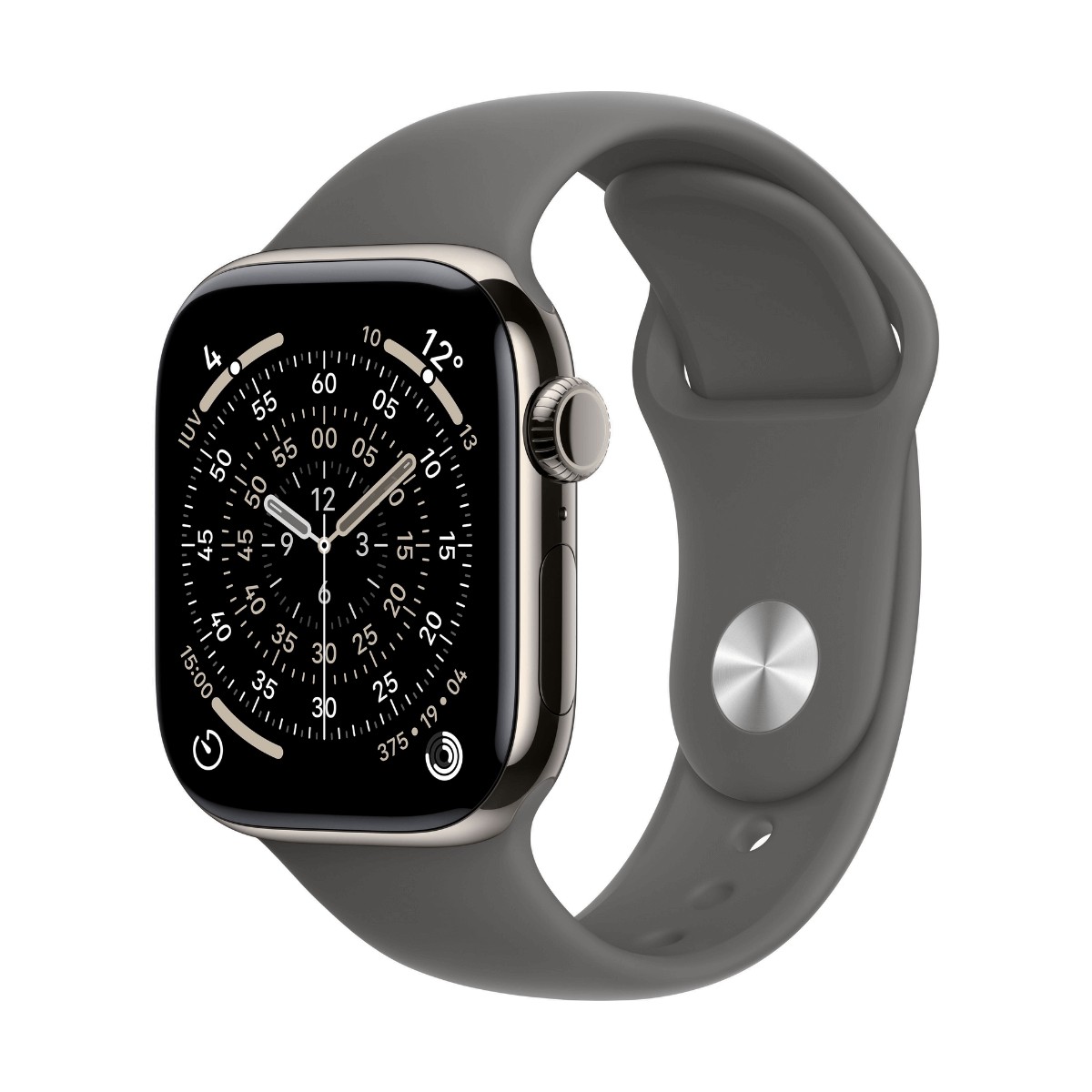 APPLE WATCH SERIES 11 GPS + CELLULAR 46MM TITANIO NATURAL Y CORREA SPORT BAND GRIS PIEDRA - TALLA M/L | Wearables
