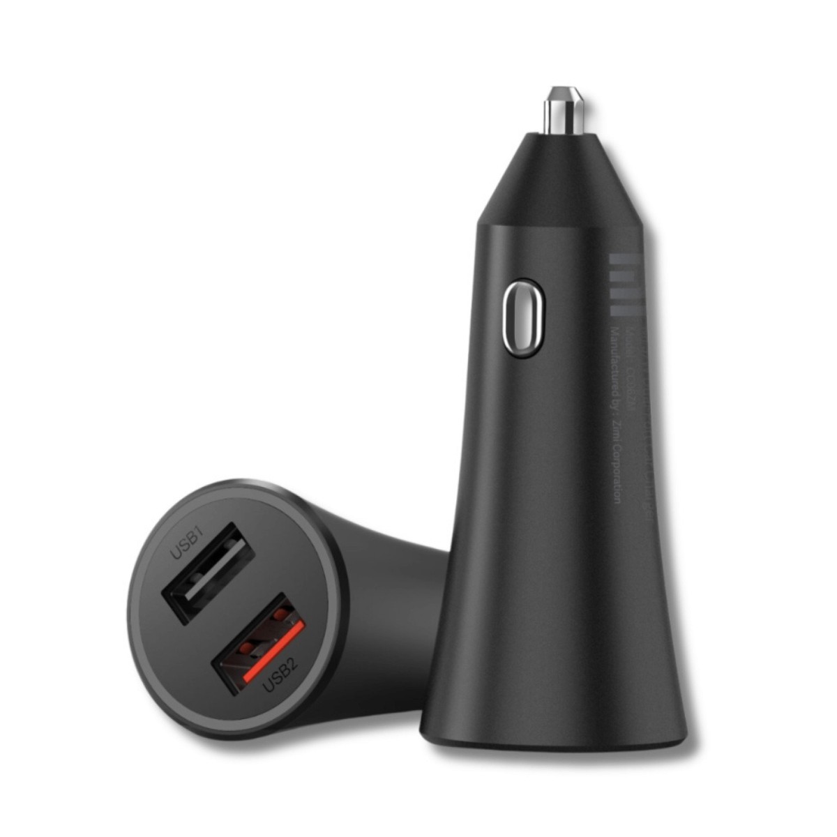 XIAOMI 37W DUAL-PORT CAR CHARGER NEGRO