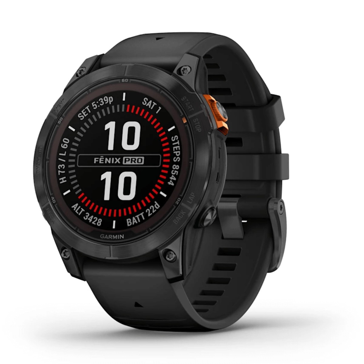 GARMIN FENIX 7 PRO SOLAR 47MM GPS GRIS CON CORREA NEGRA