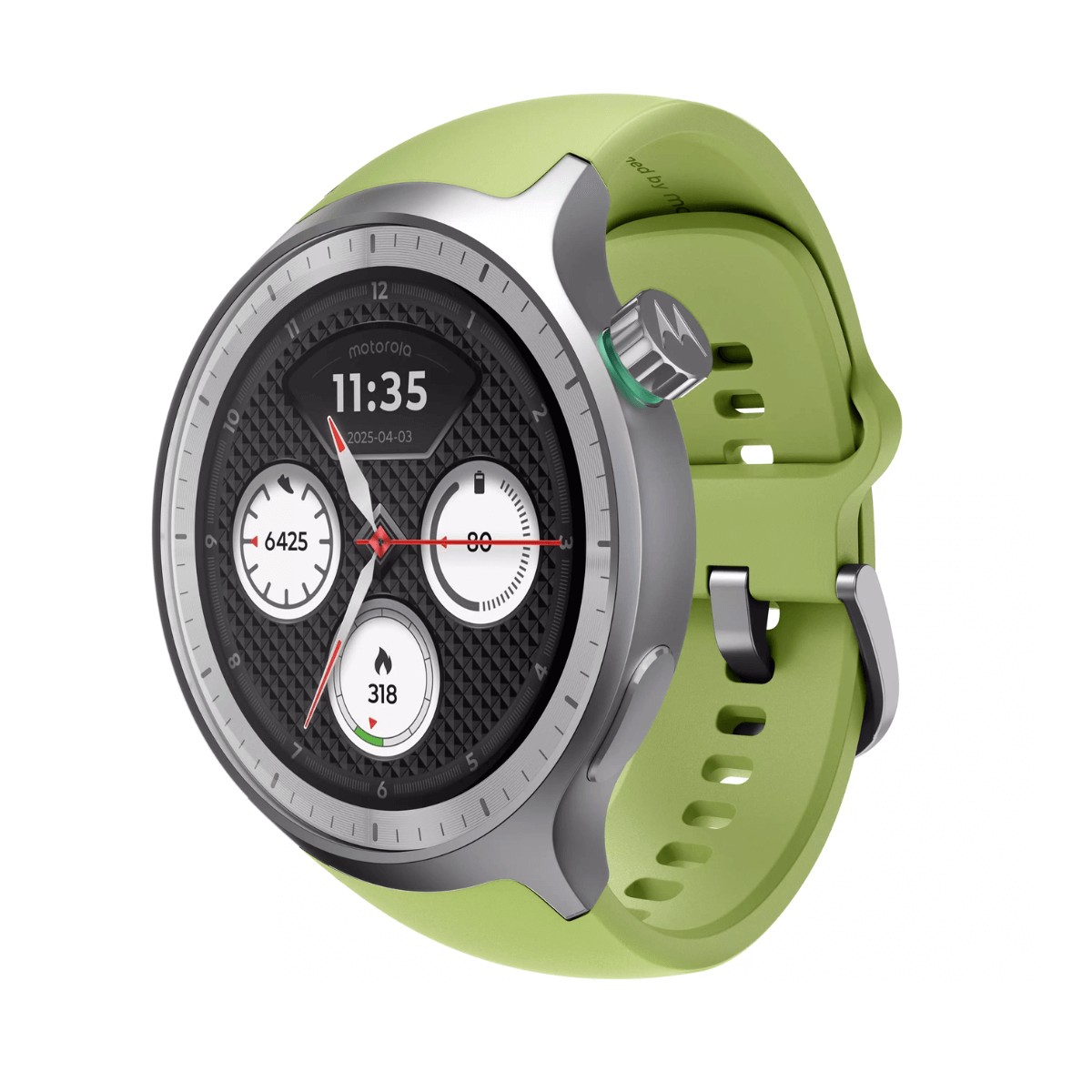 MOTOROLA MOTO WATCH 47MM PLATA (MATTE SILVER)