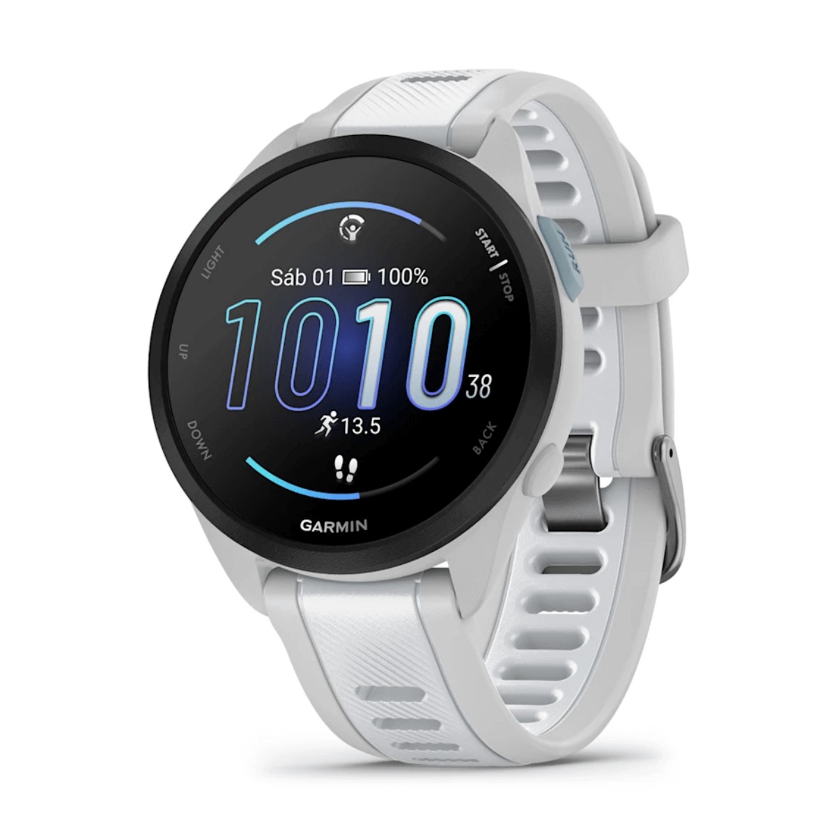 GARMIN FORERUNNER 165 MUSIC 43MM GPS SMARTWATCH WHITE | Wearables