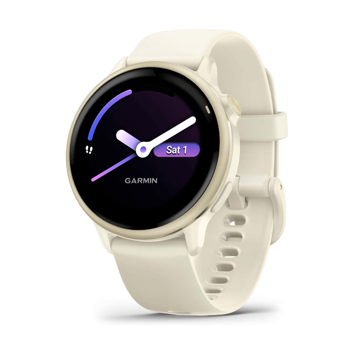 GARMIN VIVOACTIVE 6 GPS 42MM DORADO CON CORREA DE SILICONA BLANCA | Wearables