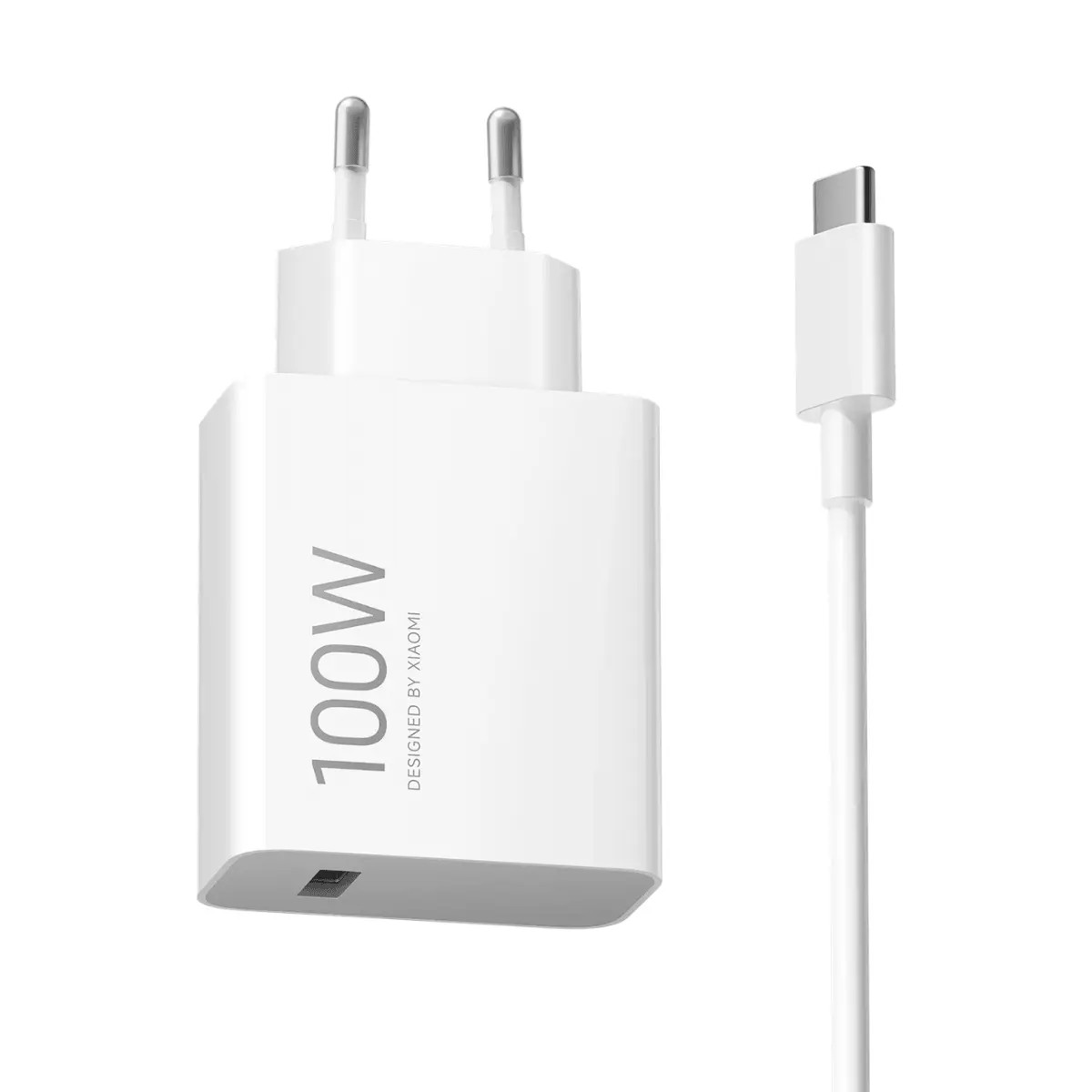 XIAOMI 100W CHARGING COMBO (TYPE-A) CARGADOR CARGA RAPIDA (CABLE INCLUIDO 1M) BLANCO | Accesorios