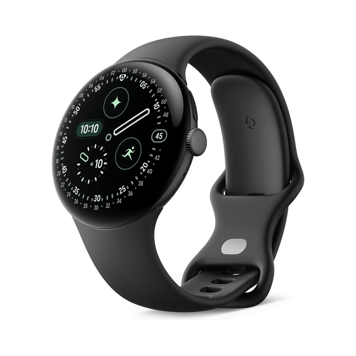 GOOGLE PIXEL WATCH 4 45MM LTE NEGRO (MATTE BLACK) Y CORREA DEPORTIVA NEGRA (OBSIDIAN) | Wearables