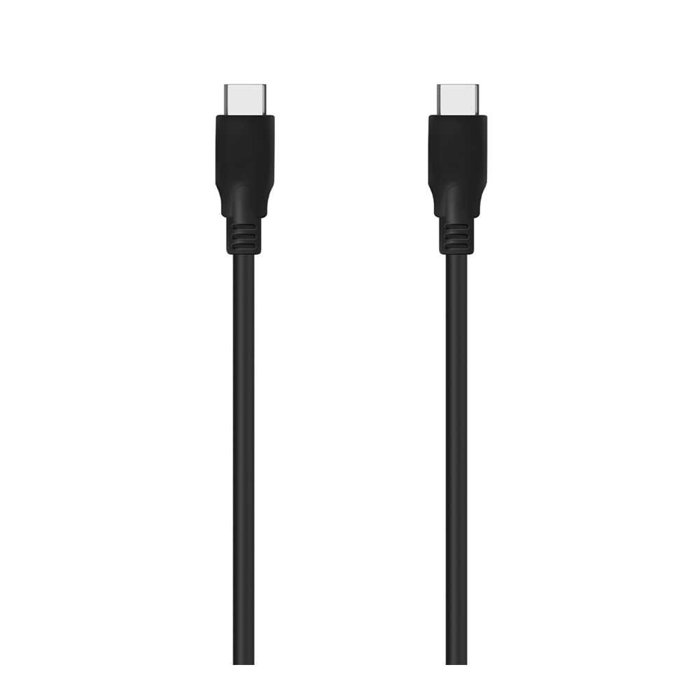 Cable USB 3.2 GEN2x2 20Gbps 5A 100W E-Marker. Tipo USB-C/M-USB-C/M. Negro. 0.6m