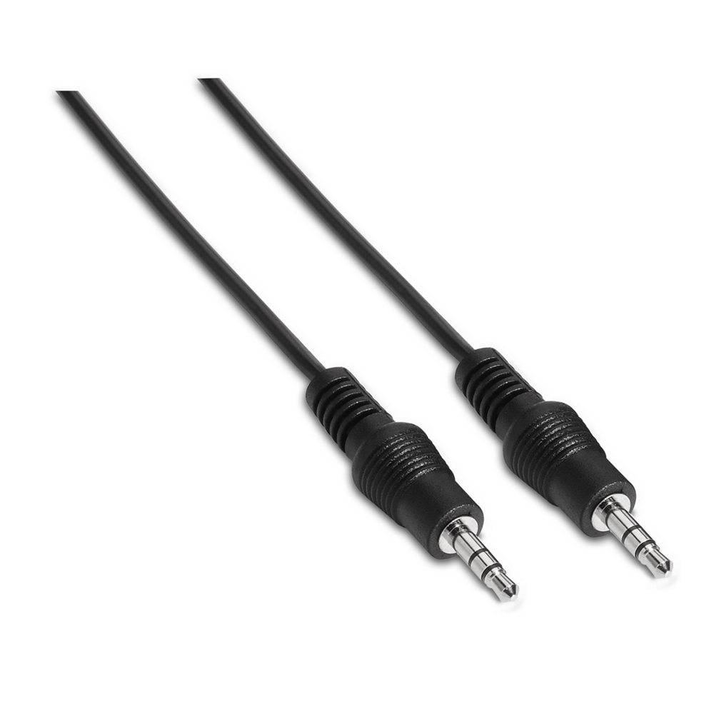 Cable audio Estéreo. Tipo Jack 3.5-Macho / Jack 3.5-Macho. 1.5m.