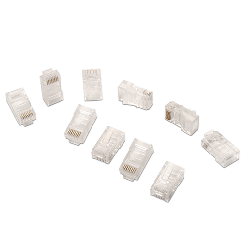 Conector RJ45 8 hilos Cat.6 AWG24 (10 Uds)