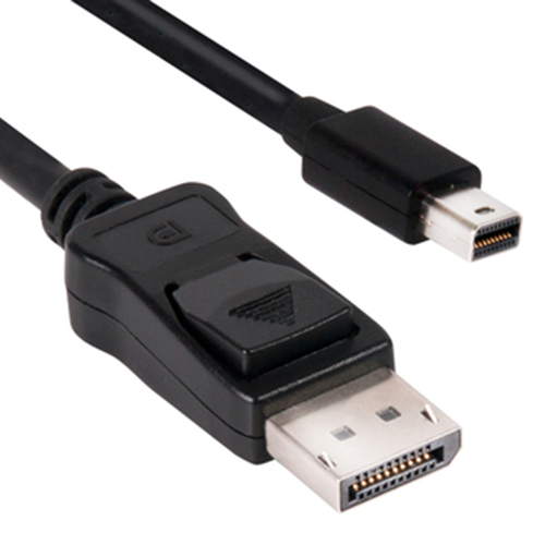 Cable Adaptador Mini DisplayPort -> DisplayPort 1.4 HBR3. 2 metros.
