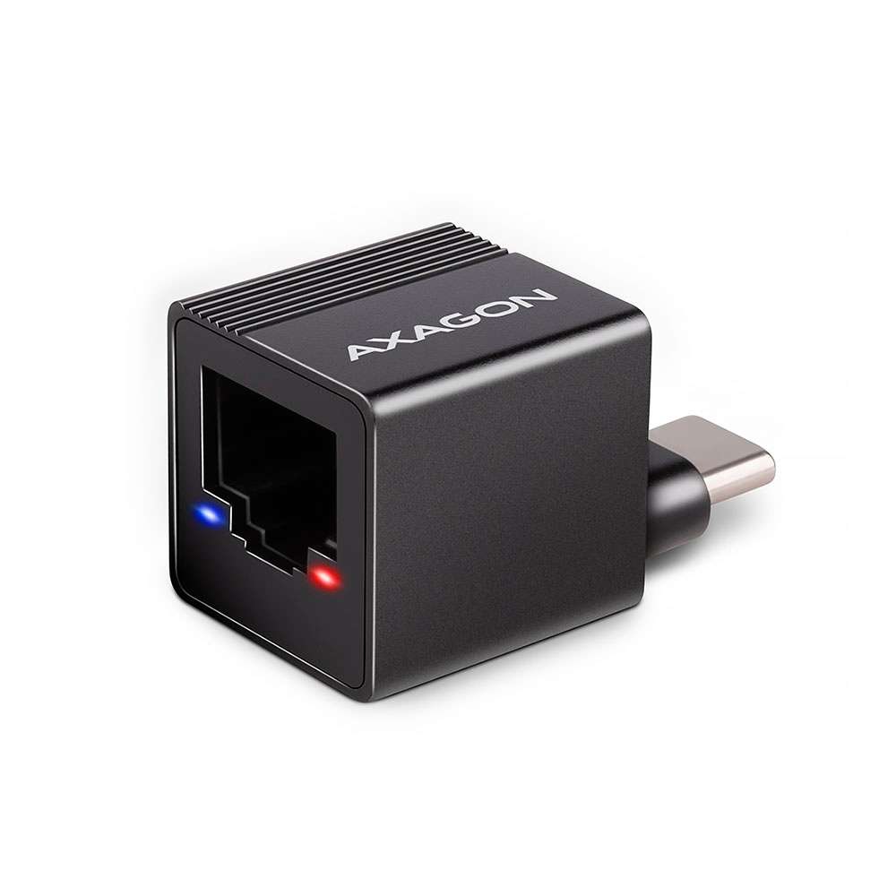 Axagon ADE-MINIC. Adaptador USB-C 3.2 a RJ45