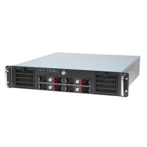 Travla T-2340. Caja Rack 2U 0W 4 HD Hot-Swap Micro -ATX