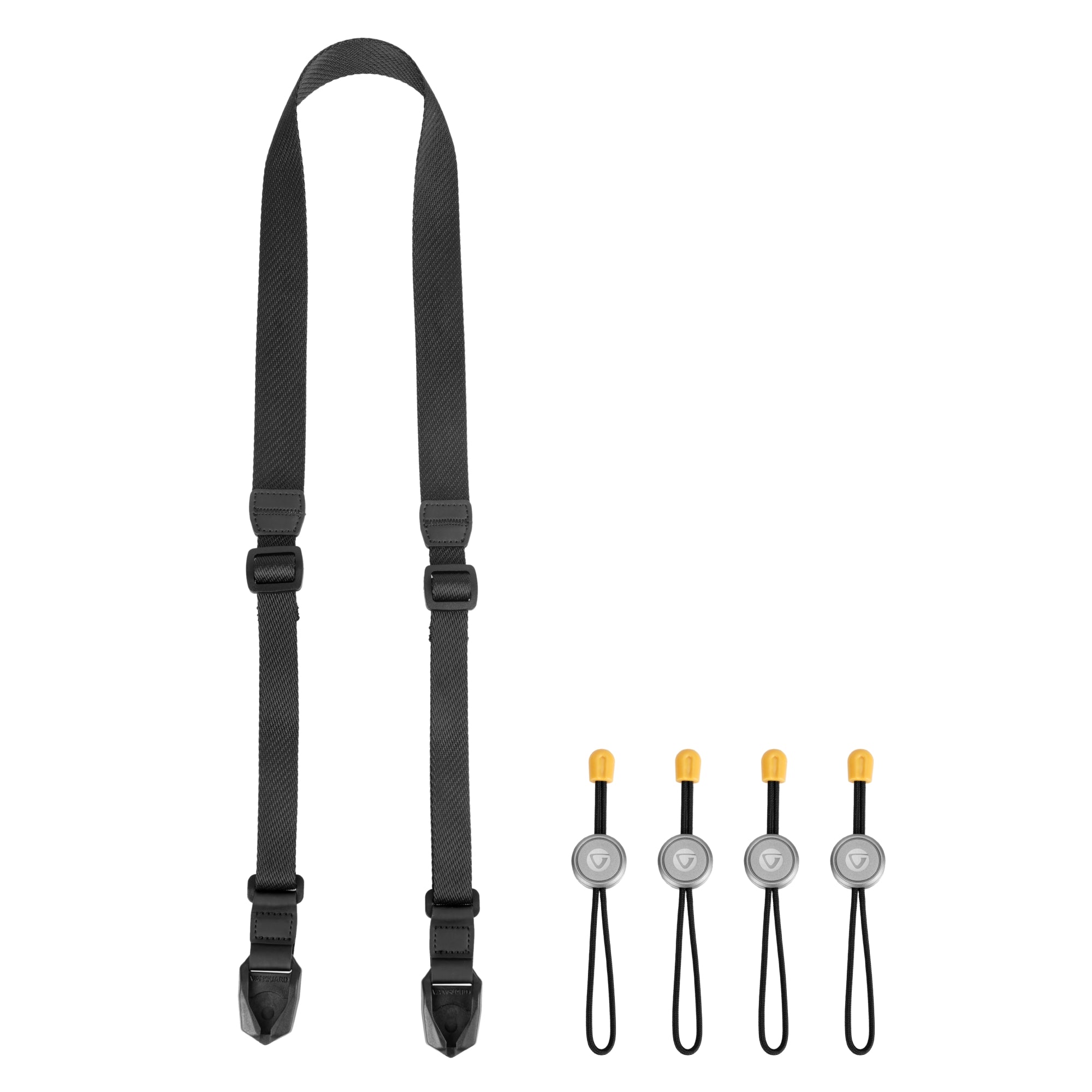 Vanguard Connect NS 25 BK - Correa de cuello ligera de nylon