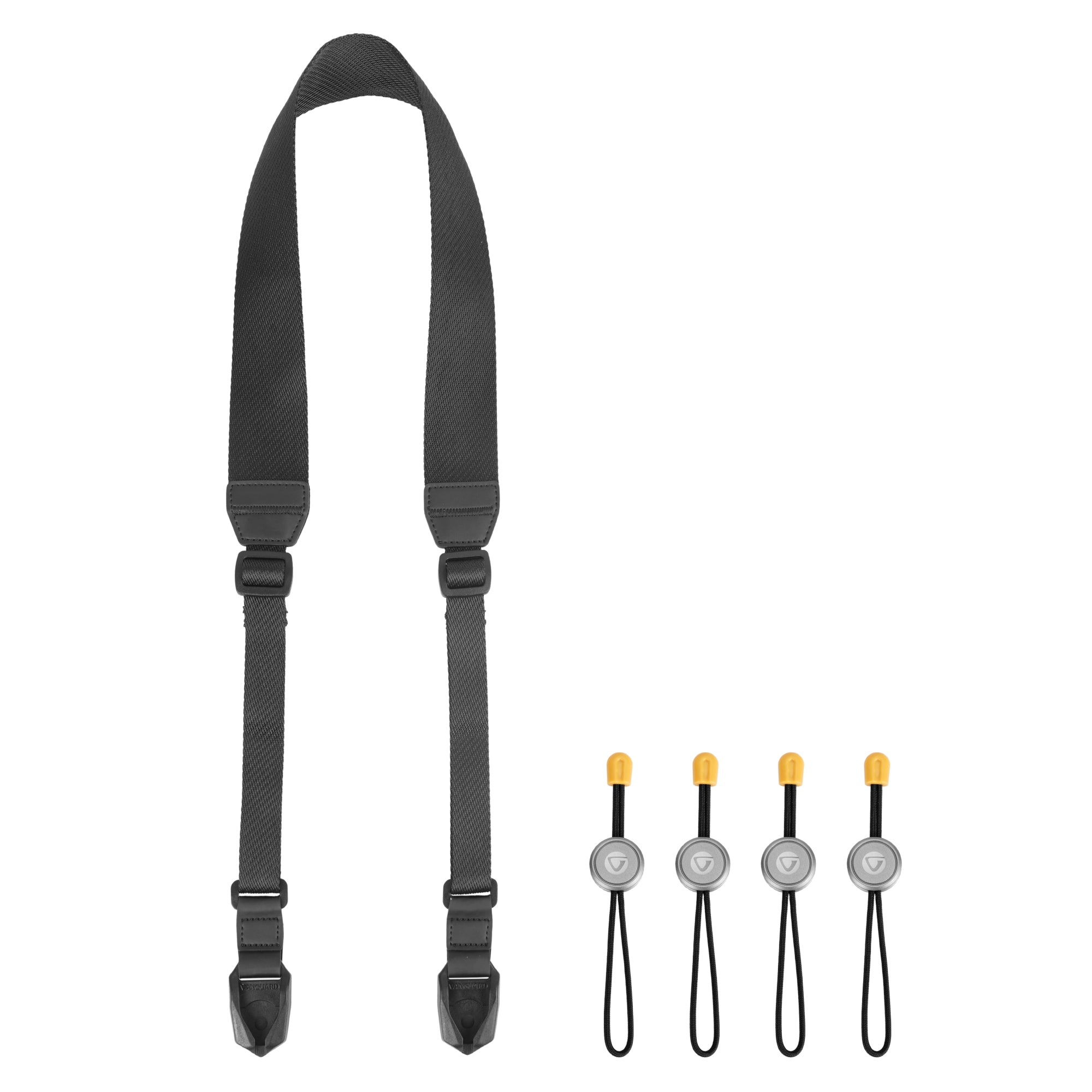 Vanguard Connect NS 38 BK - Correa de cuello ligera de nylon