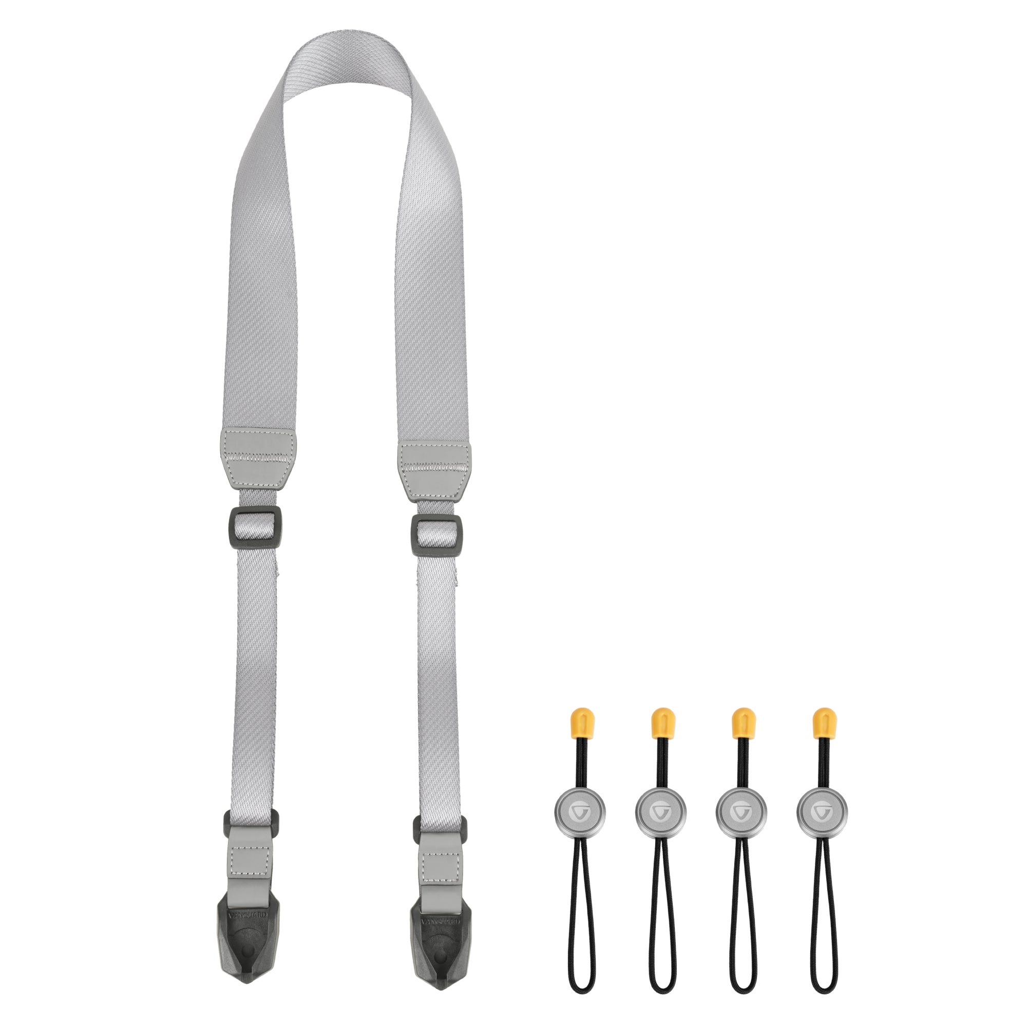 Vanguard Connect NS 38 GY - Correa de cuello ligera de nylon