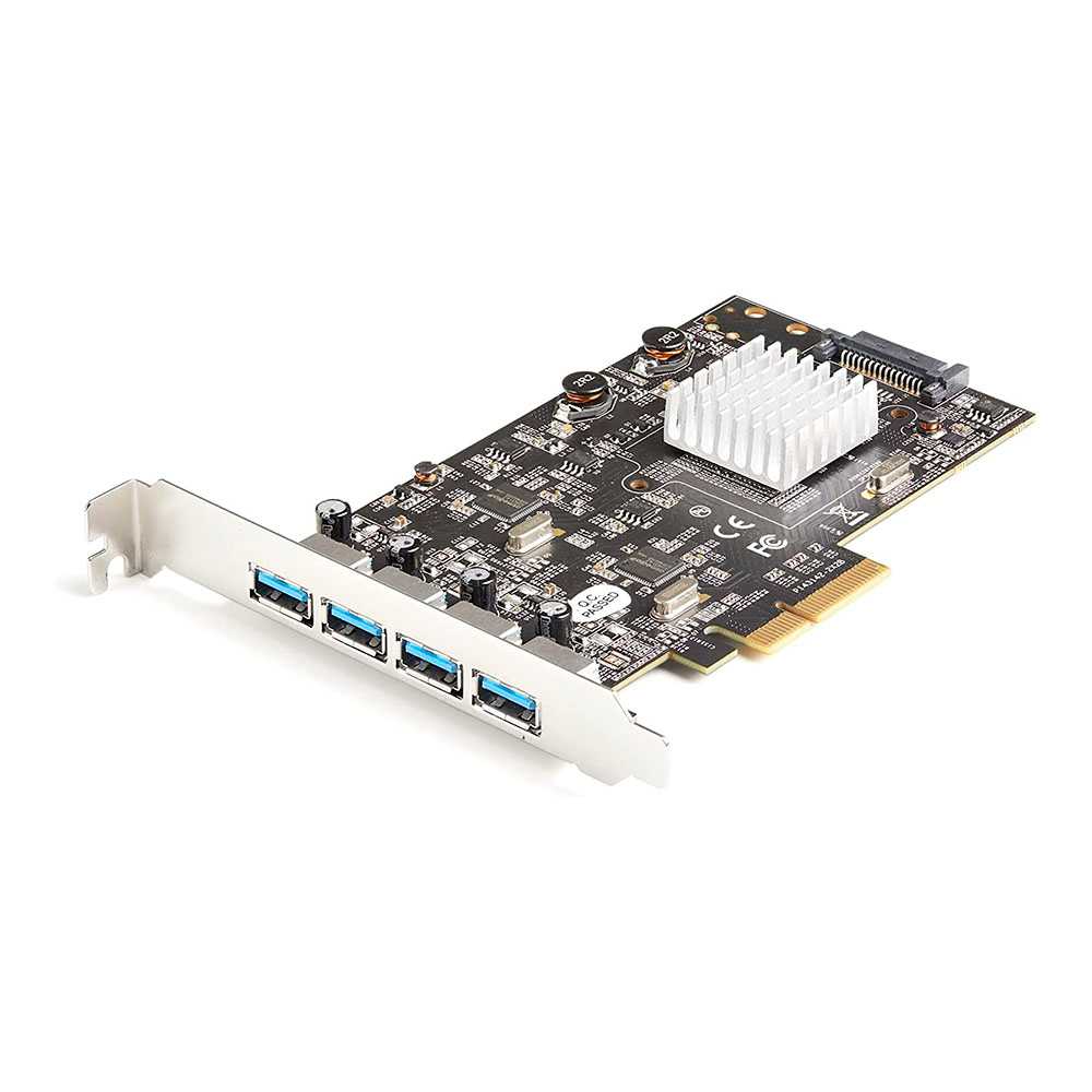 Startech PEXUSB314A2V2. Tarjeta PCIe x4 con 4 puertos USB 3.2