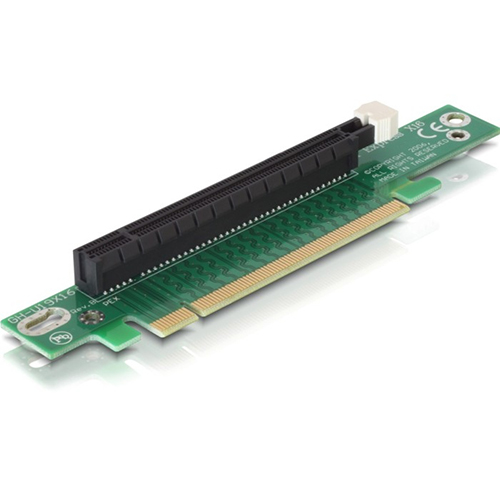 Delock Riser Card PCIe x16 -> x16 con ángulo de 90º