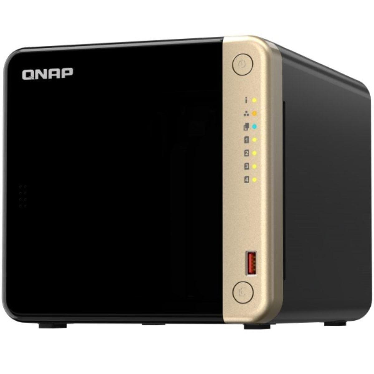 NAS QNAP TS-464-4G/ 4 BAHIAS 3.5"- 2.5"/ 4GB DDR4/ FORMATO TORRE