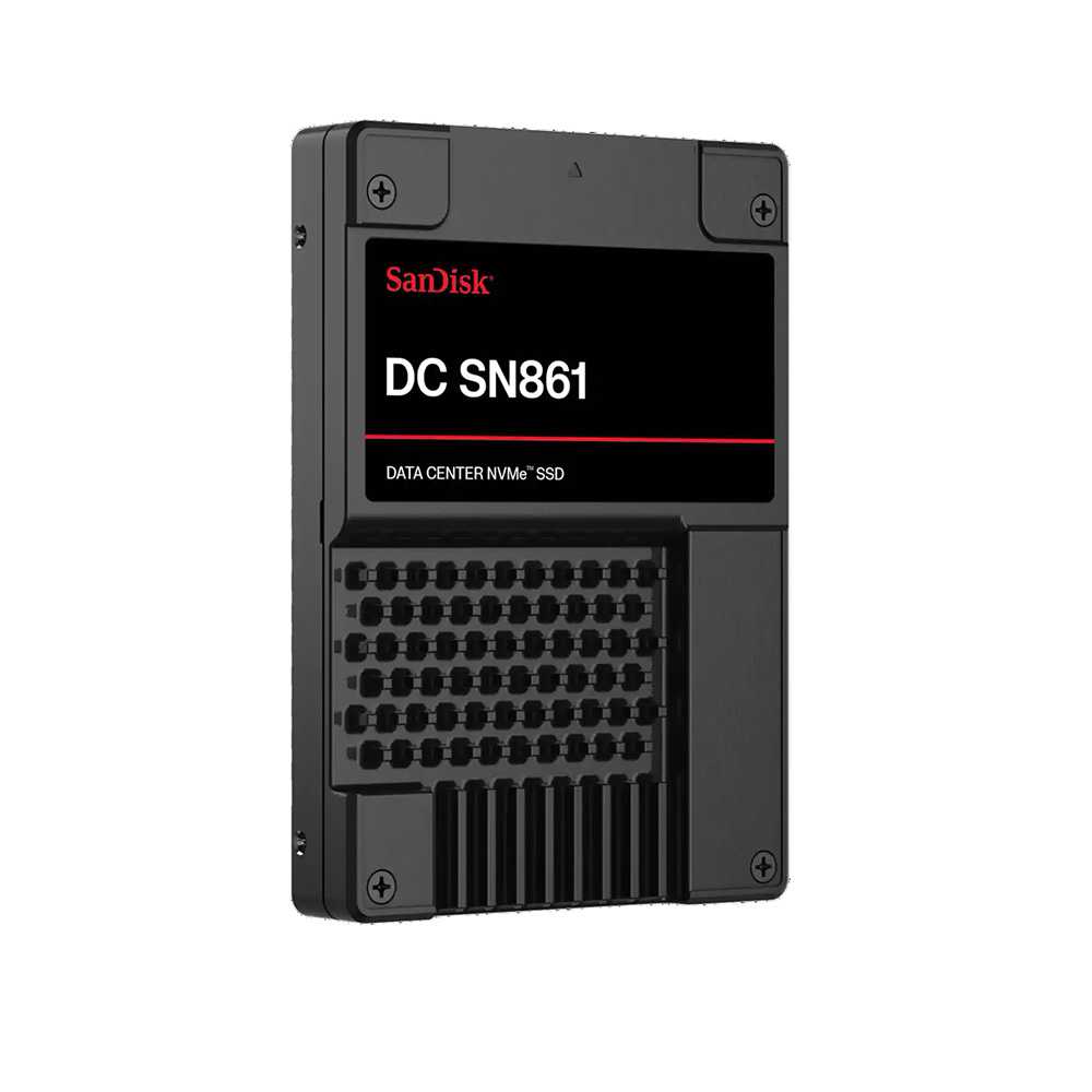 SSD 7.68Tb Western Digital Ultrastar DC SN861 U.2 PCIe/NVMe ISE