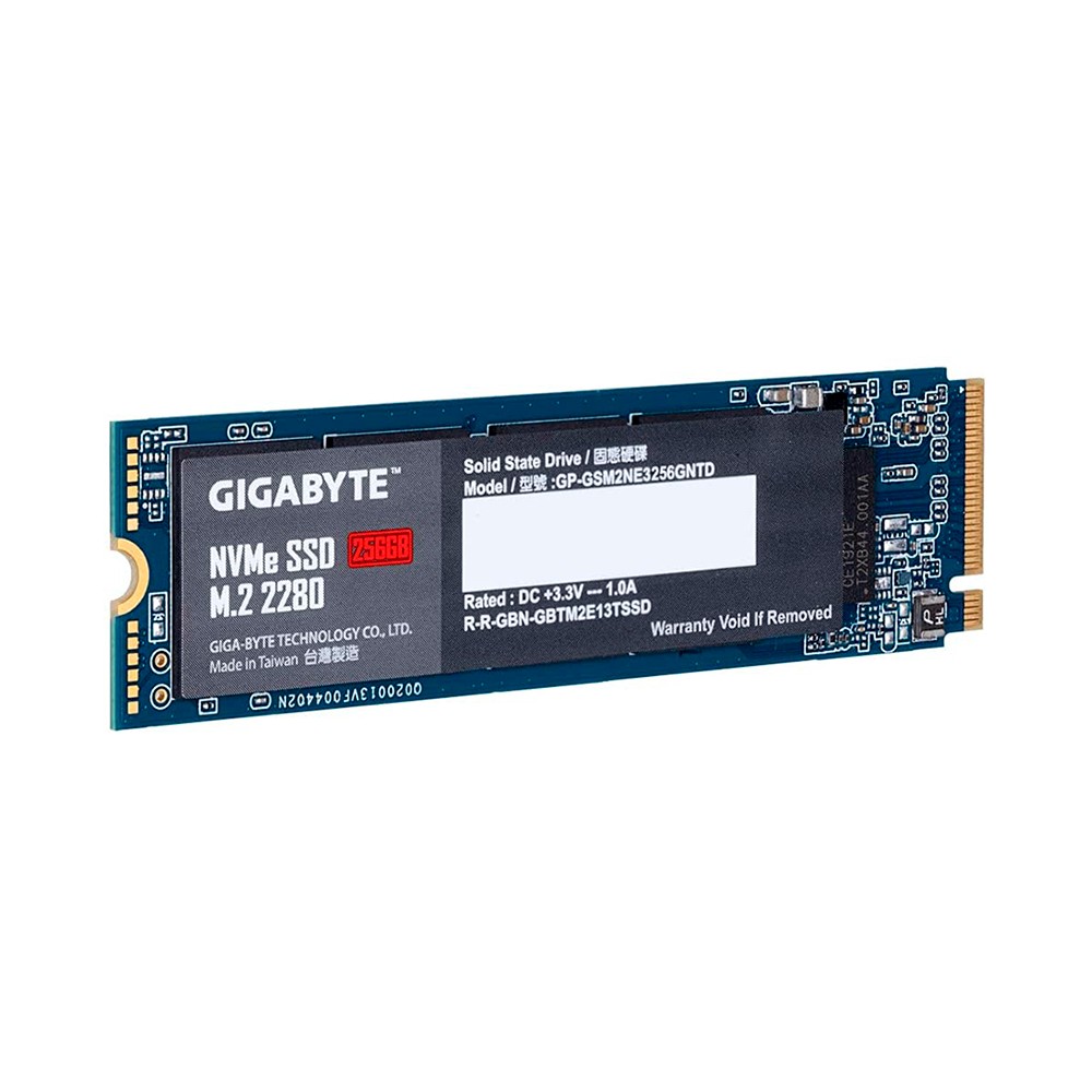 SSD 256Gb Gigabyte NVMe M.2 Type 2280