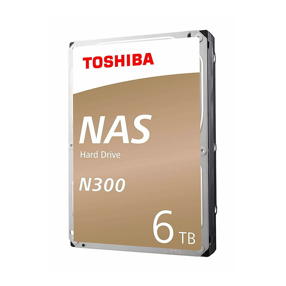 HDD 6Tb Toshiba N300 3.5" SATA3 7200rpm. BULK.