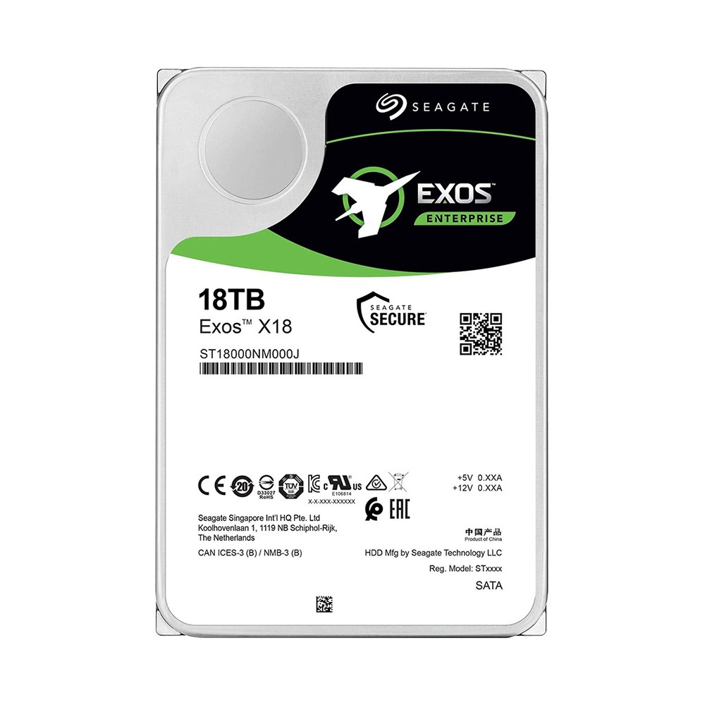 HDD 18Tb Seagate Exos X18 3.5 SATA3 7200RPM