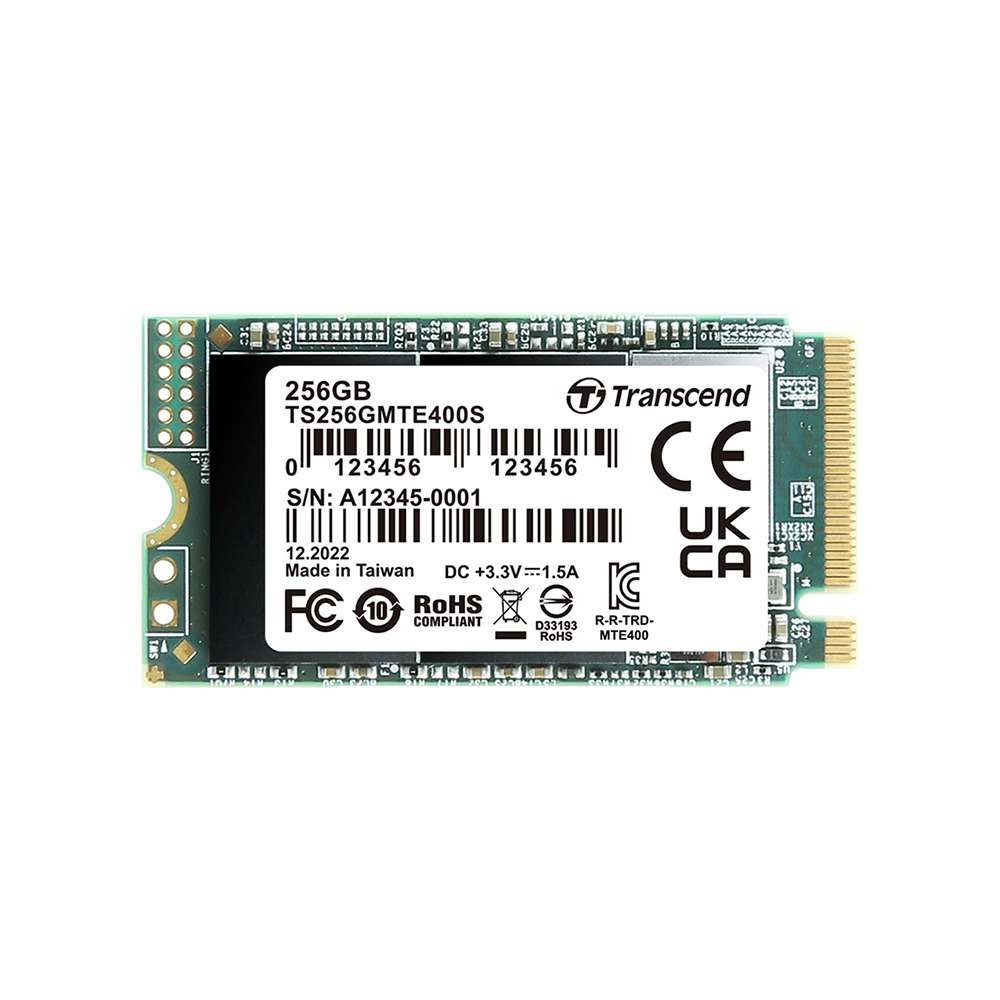 SSD 256Gb Transcend MTE400S NVMe M.2 Type 2242