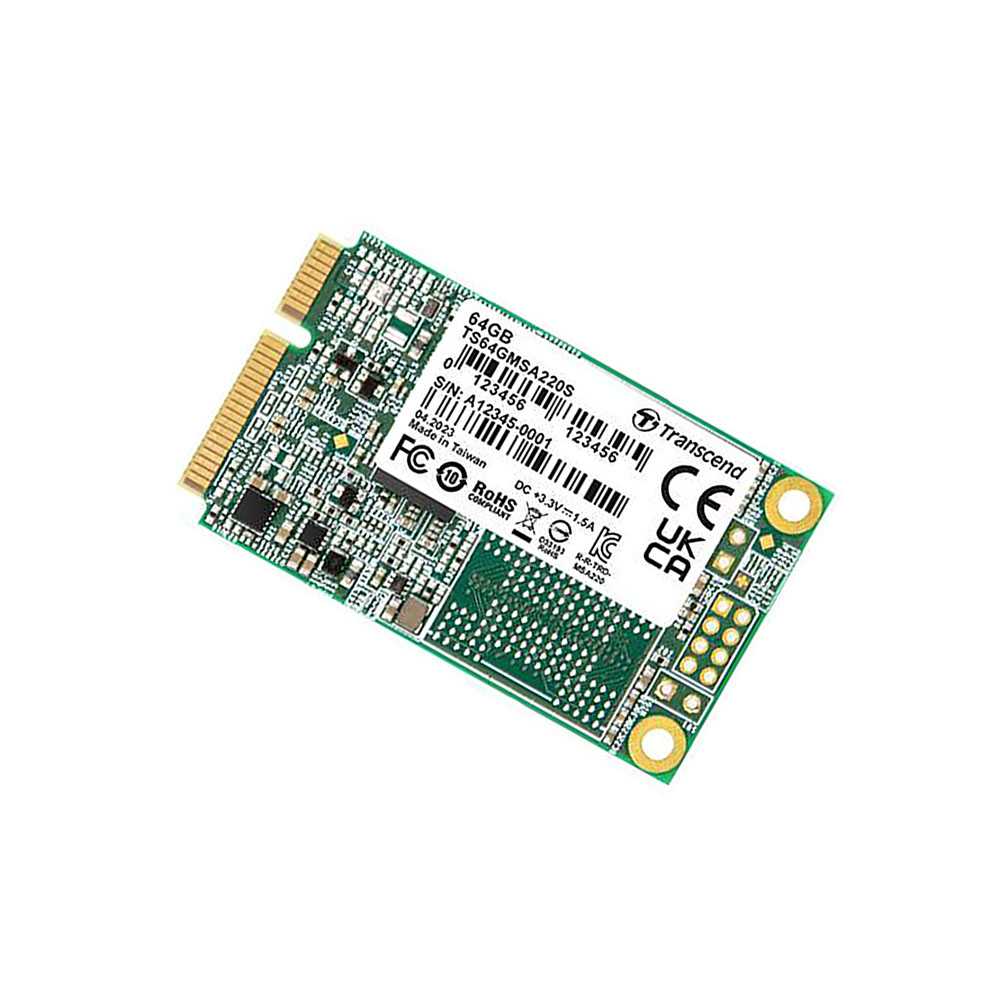 SSD 64Gb Transcend 220S mSATA