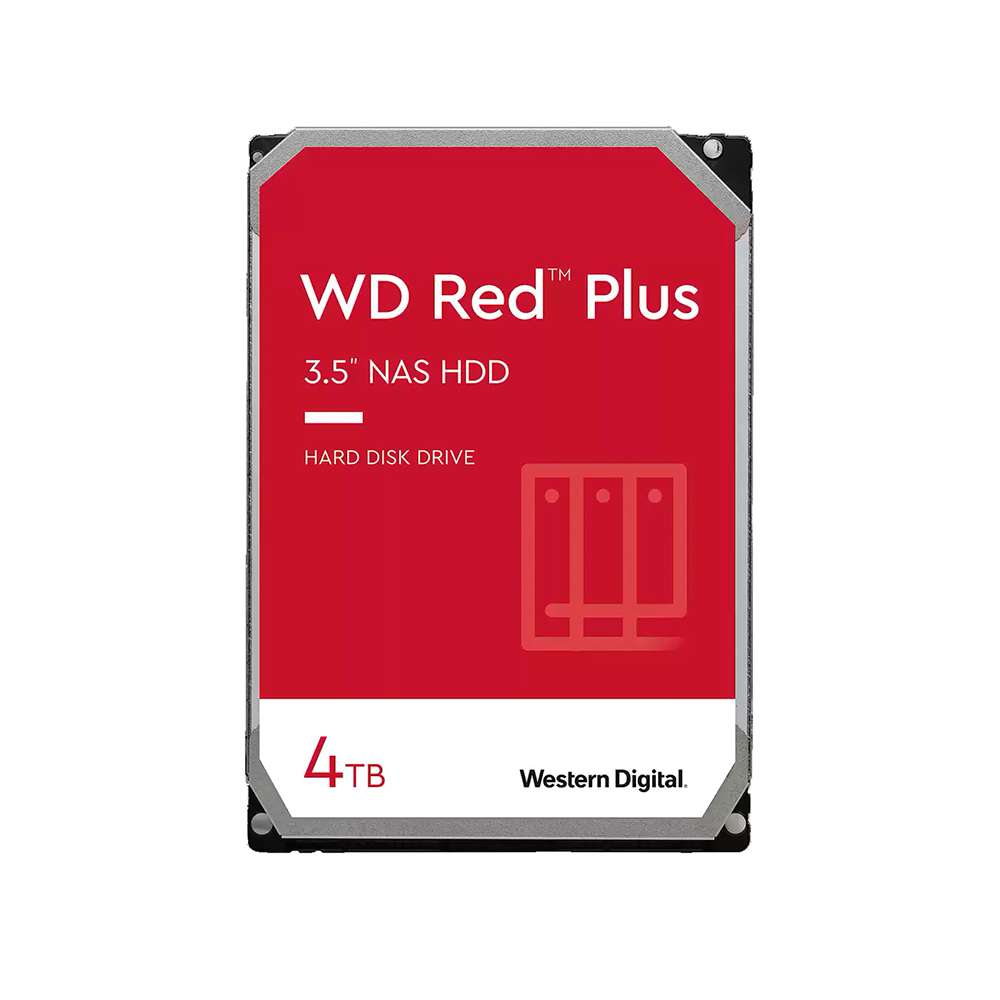 HDD 4Tb Western Digital Red Plus 3.5" SATA3 5400rpm