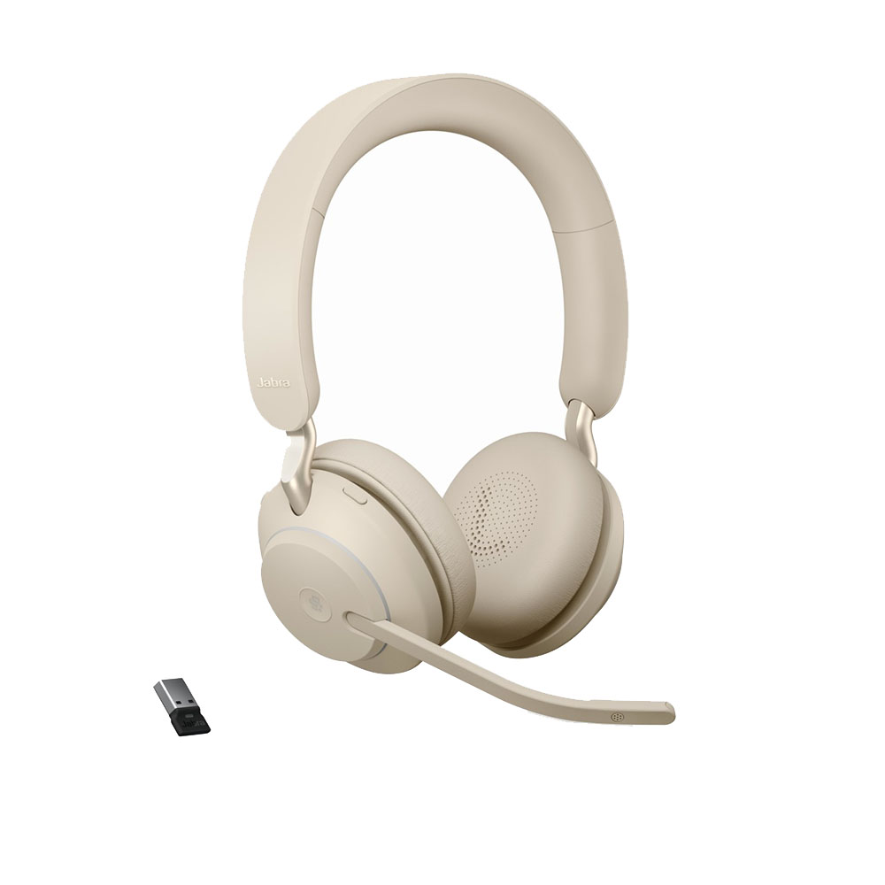 Jabra Evolve2 65 MS Stereo Bluetooth Beige | Accesorios general