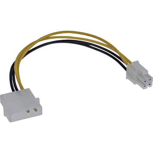 Inline 26632. Cable alimentacion adaptador 4 pin desde Molex 4pin | Hardware