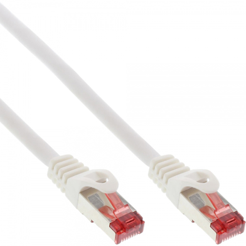Cable FTP Cat.6. 25cm Blanco