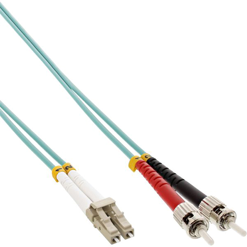 Cable Duplex fibra ptica OM3 50/125 micras. LC/ST. 5 metros.