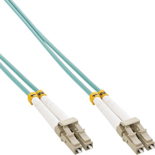 Cable Duplex fibra ptica OM3 50/125 micras. LC/LC. 25 metros.