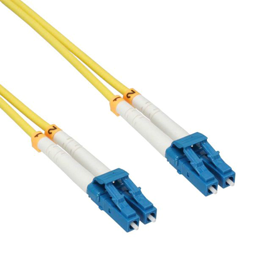 Cable Duplex fibra ptica OS2 9/125 micras. LC/LC. 2 metros.