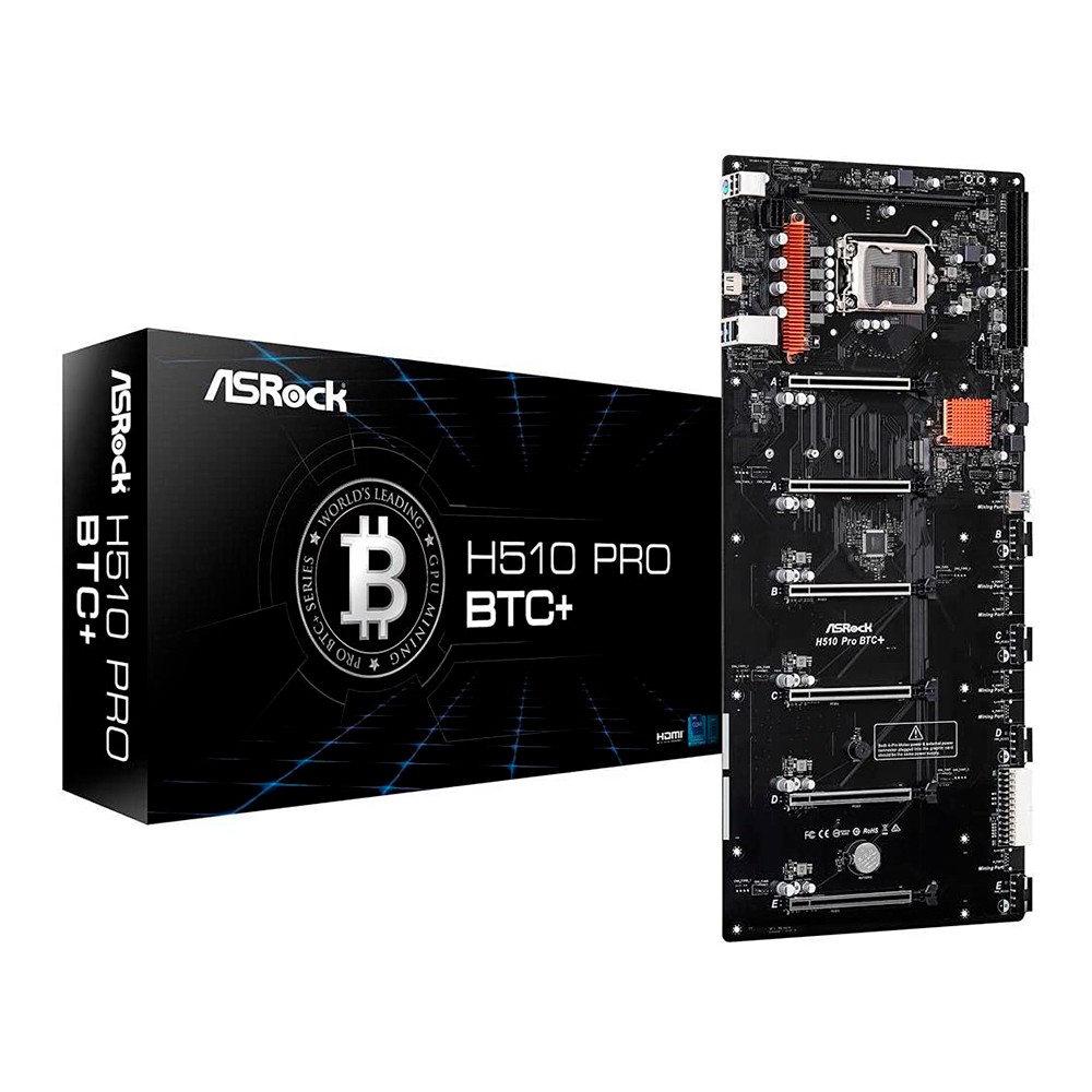 Asrock H510 Pro BTC+. Socket 1200. - DDR4