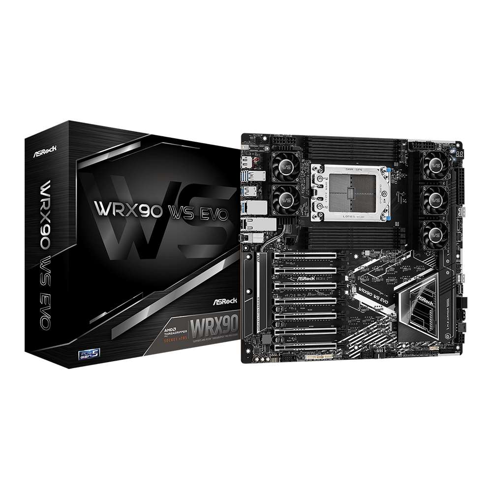 Asrock WRX90 WS EVO. Socket sTR5. EEB. - DDR5