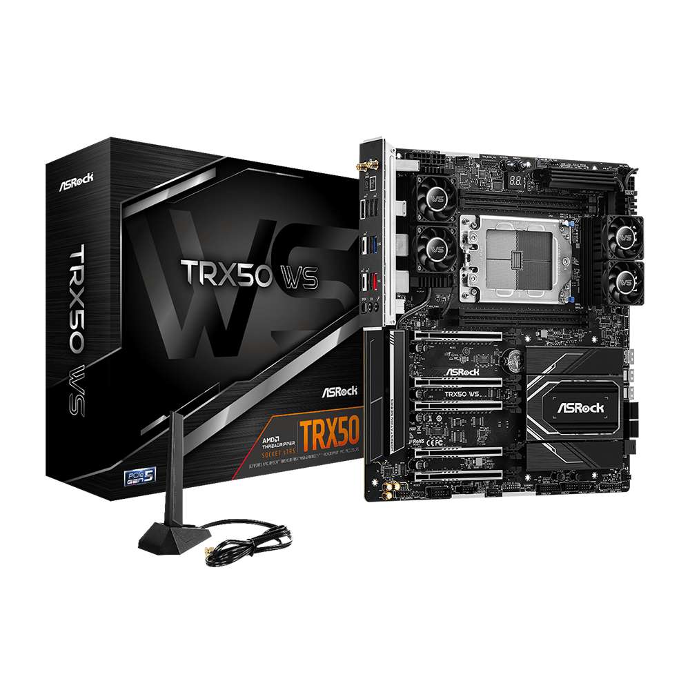 Asrock TRX50 WS. Socket sTR5. E-ATX.