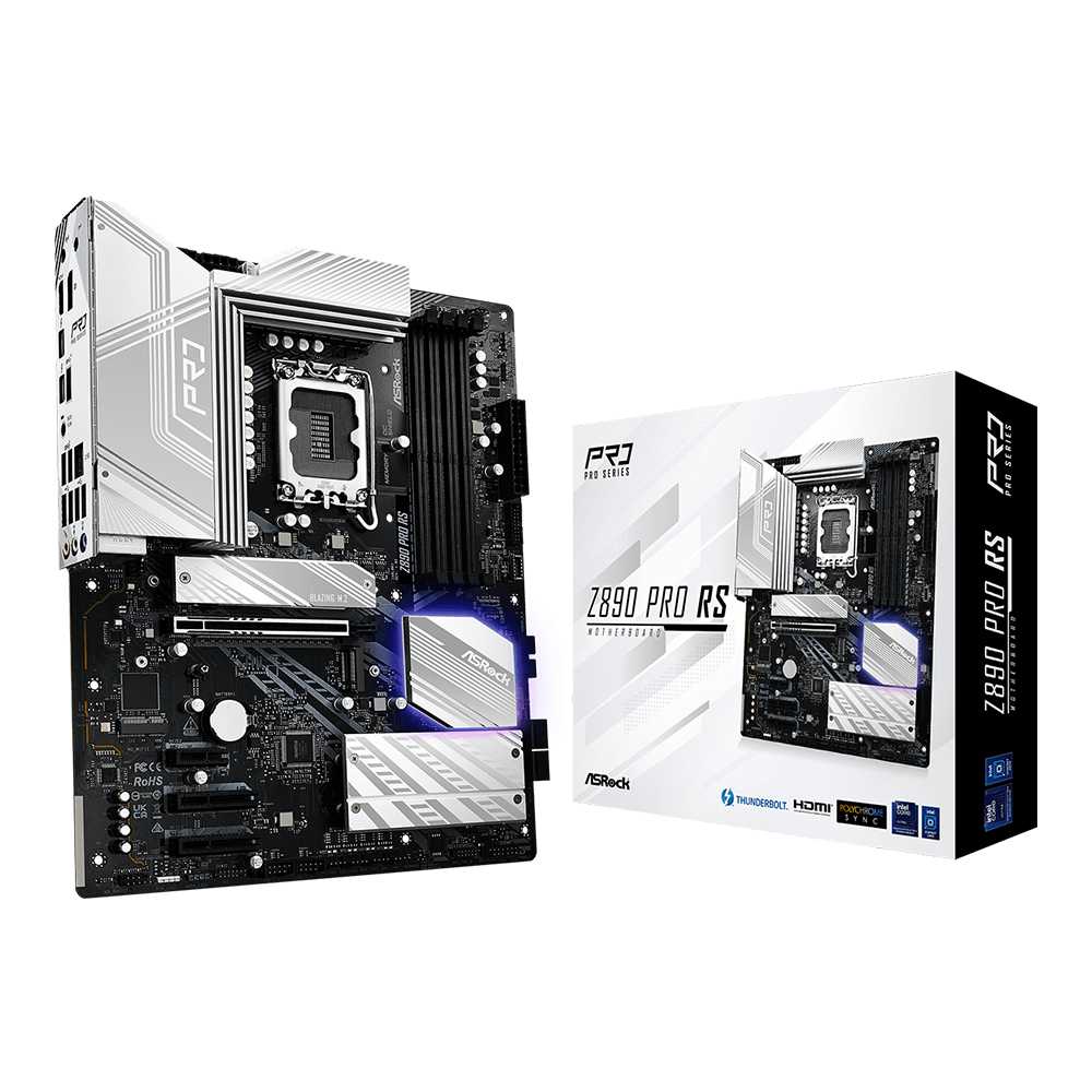 Asrock Z890 Pro RS. Socket 1851. - DDR5