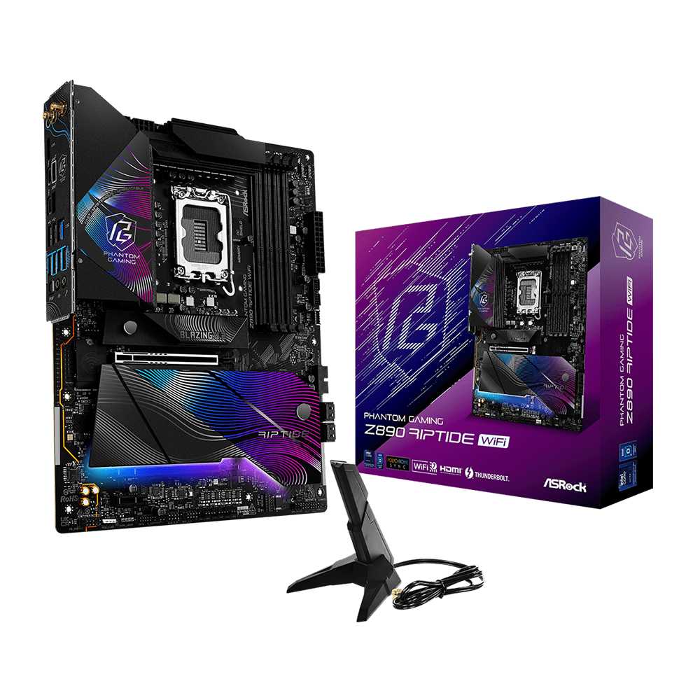 Asrock Z890 Riptide WiFi. Socket 1851. - DDR5