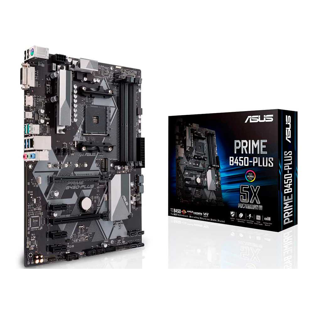 Asus Prime B450-Plus. Socket AM4. - DDR4